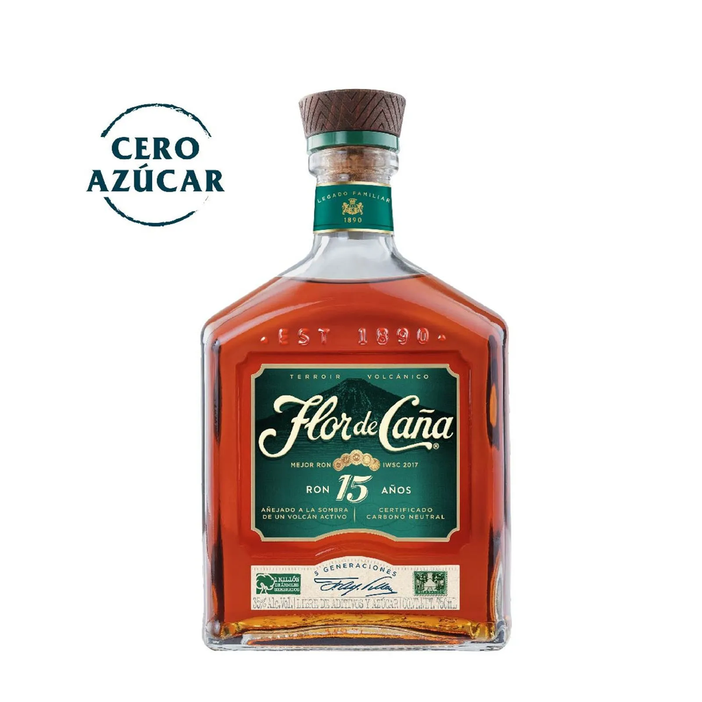 Ron Flor de caña Centenario 15 años 